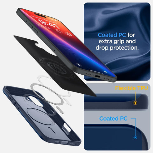 Spigen iPhone 16 Case Thin Fit MAGFIT